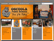 Tablet Screenshot of osceolaschools.org
